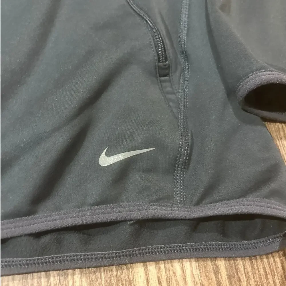 Nike Fit Dry Full Zip Training Jacket Dark Grey Mens Medium